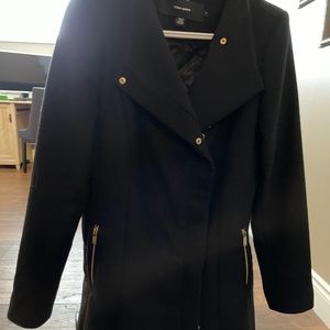 Women’s black dress coat